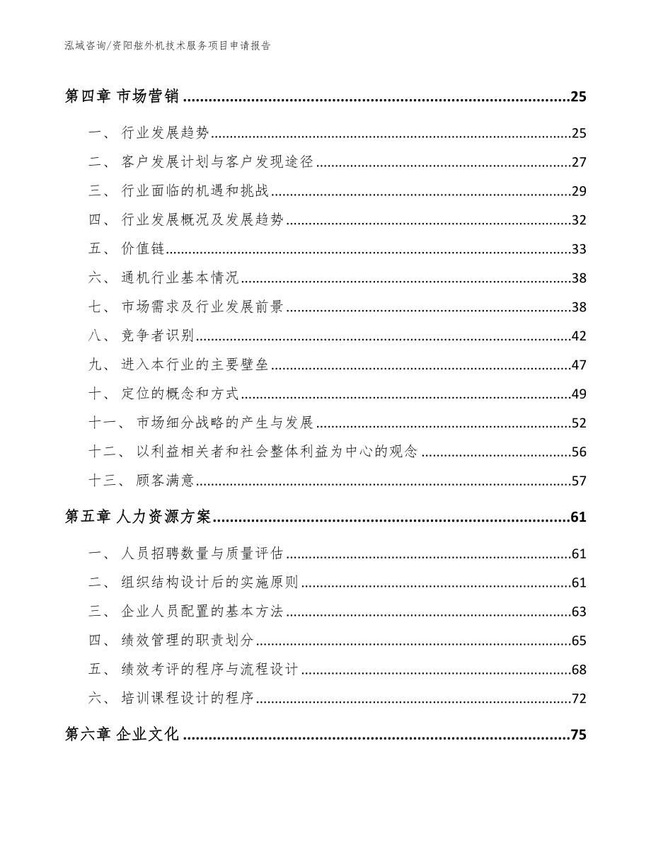 资阳舷外机技术服务项目申请报告_模板_第2页