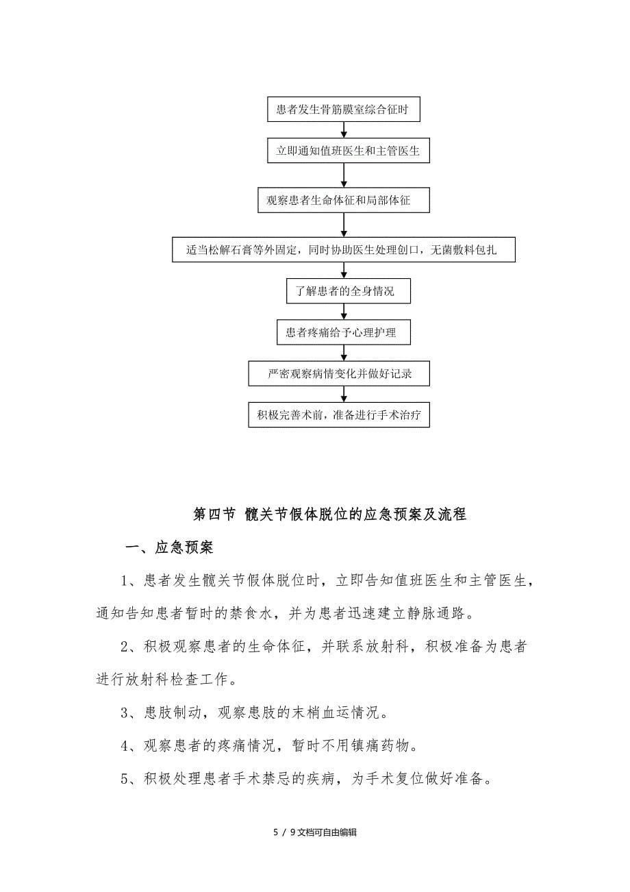 骨科应急预案及流程_第5页