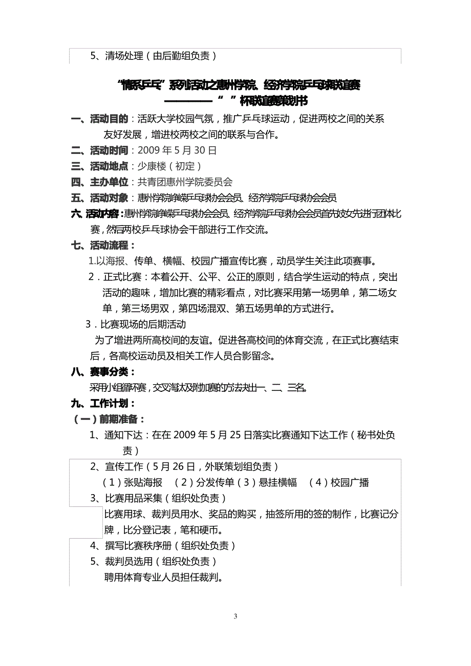 乒乓球比赛赞助方案_第3页