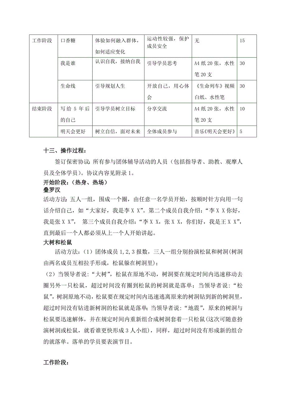 我的未来我做主-团体辅导方案_第2页