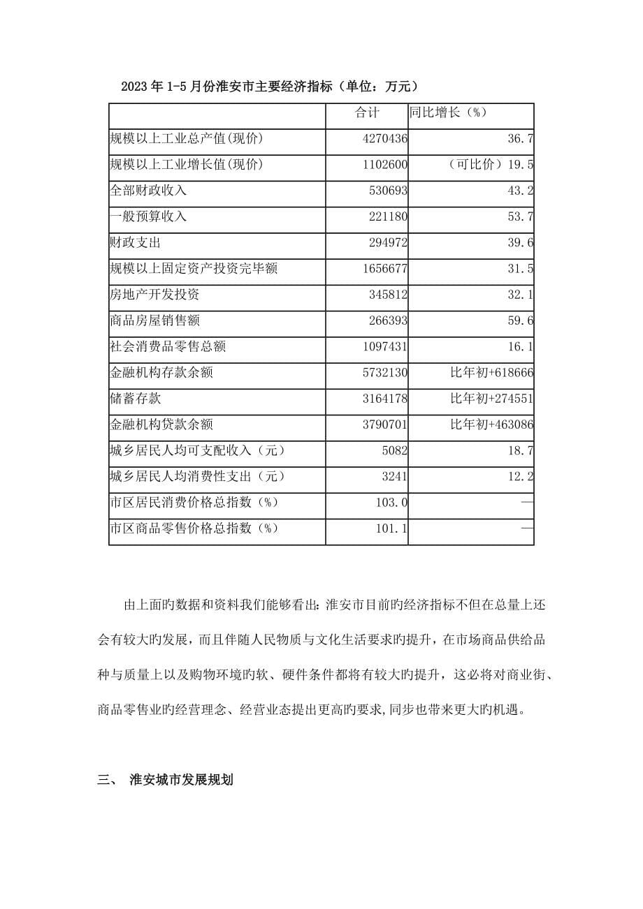 安徽淮安徐杨商业地产策划报告.docx_第5页