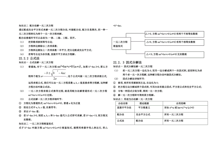 2022年人教版九年级数学上册知识点总结.doc_第3页