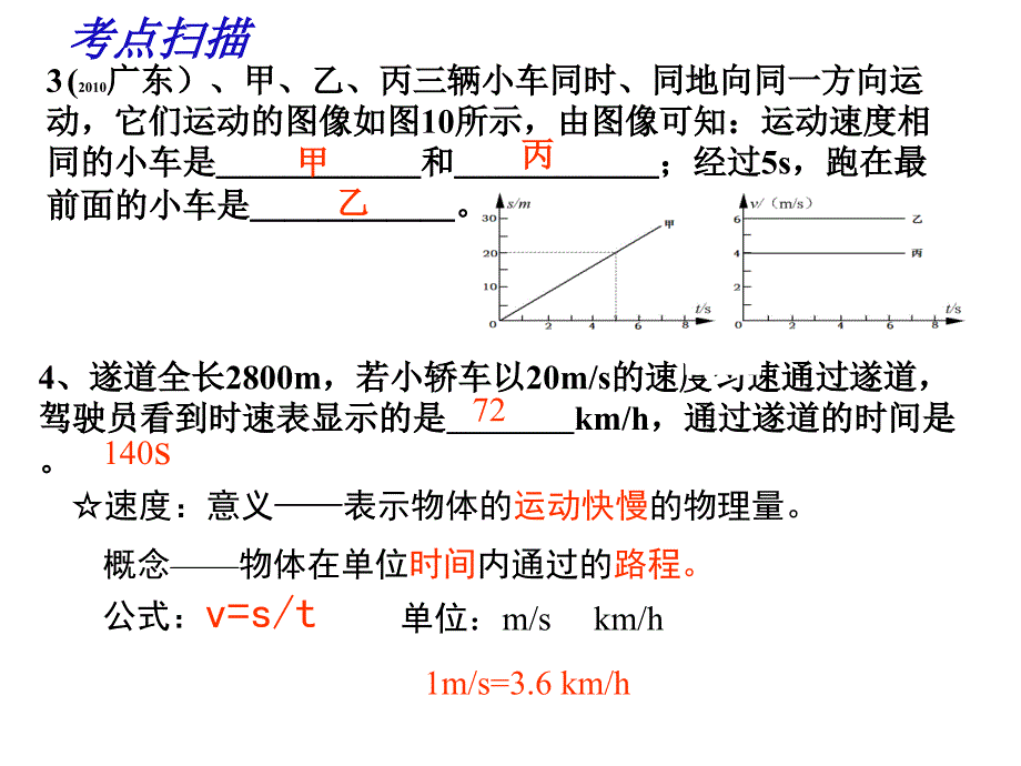 运动和力中考复习课件_第3页