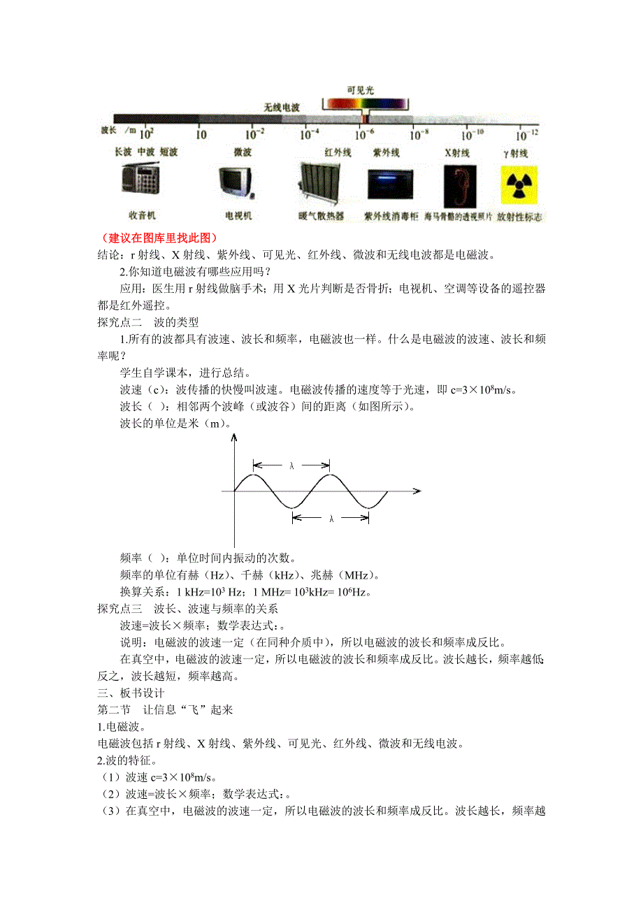 沪科版 物理九年级下册让信息“飞”起来精品教案_第2页