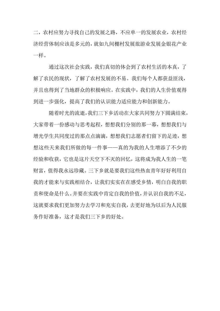 “三下乡”千村计划成员活动总结.doc_第4页