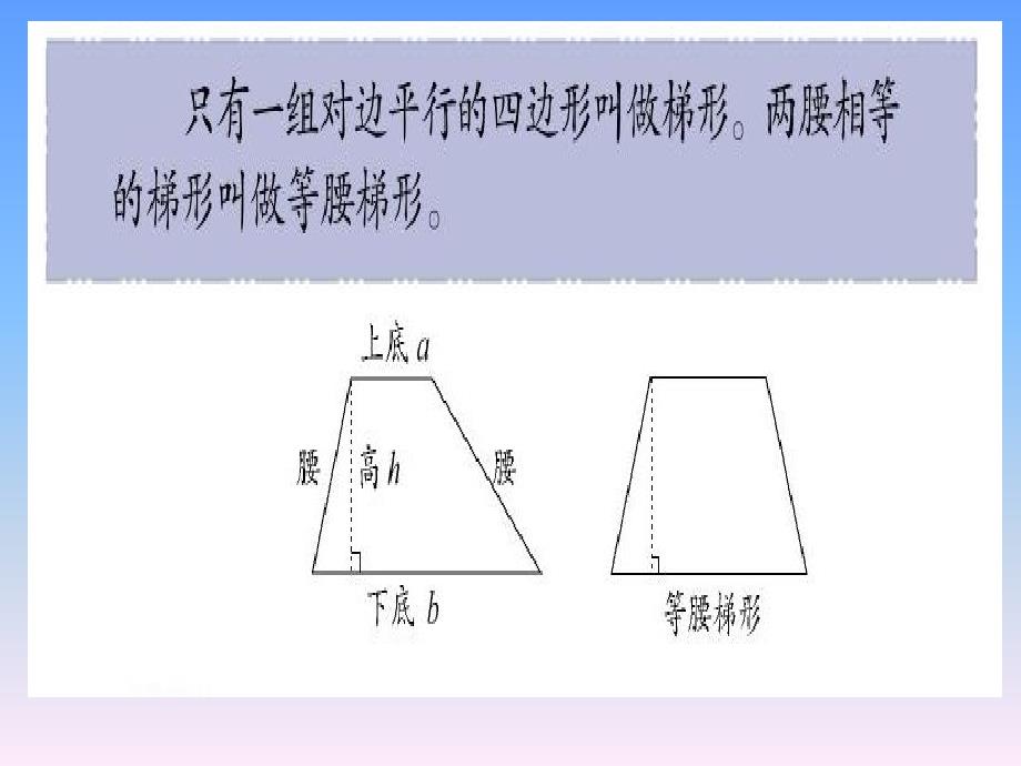 青岛版数学五上《梯形认识及面积的计算》ppt课件3.ppt_第3页