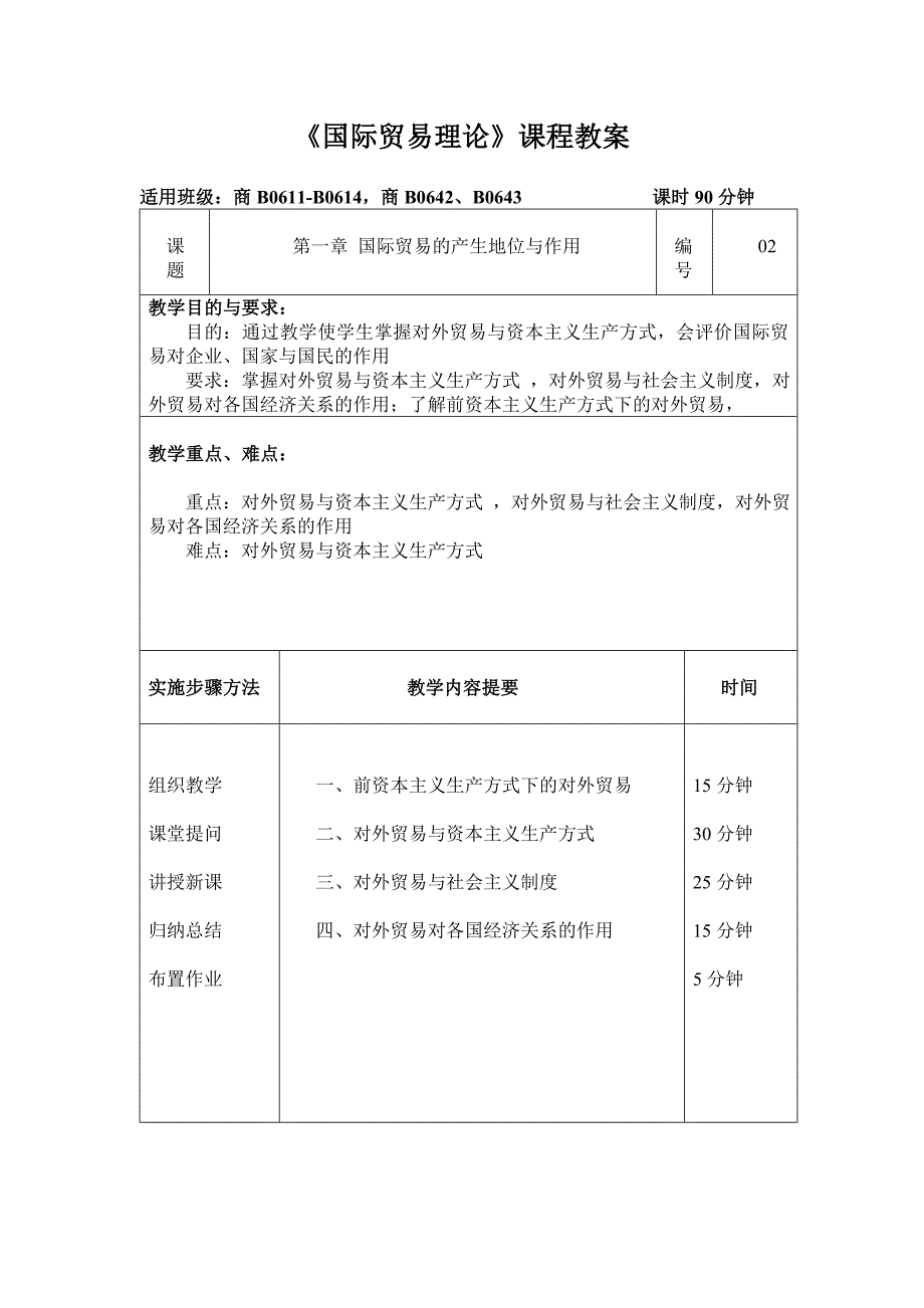 国贸理论教案首页_第3页