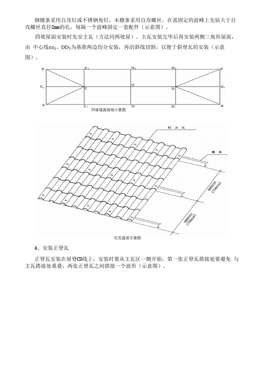 树脂瓦施工方案._第2页