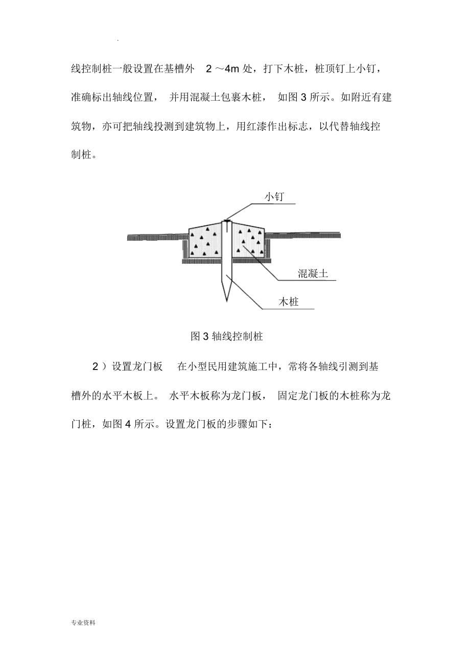 施工员测量放线的重要步骤—一看就会_第5页