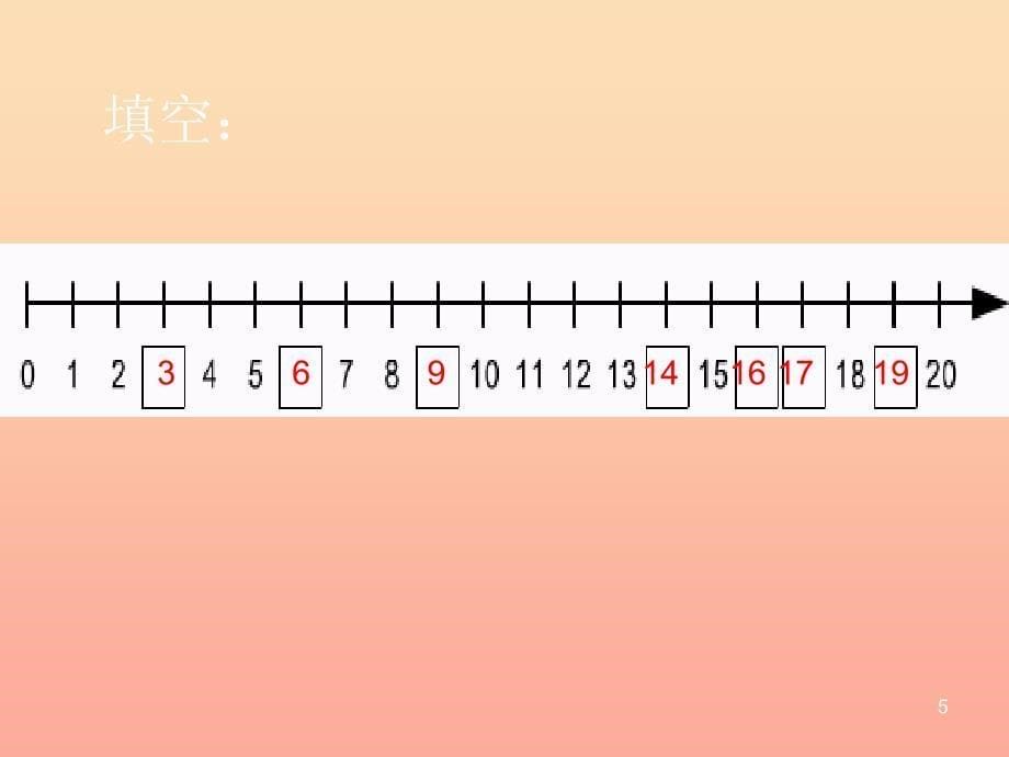 一年级数学上册 3.1 20以内数的排列课件 沪教版_第5页