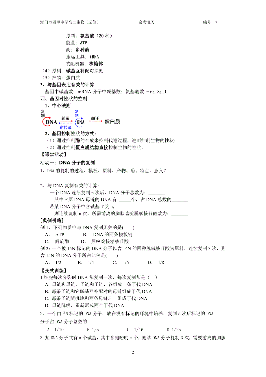 第7课时DNA的复制.doc_第2页