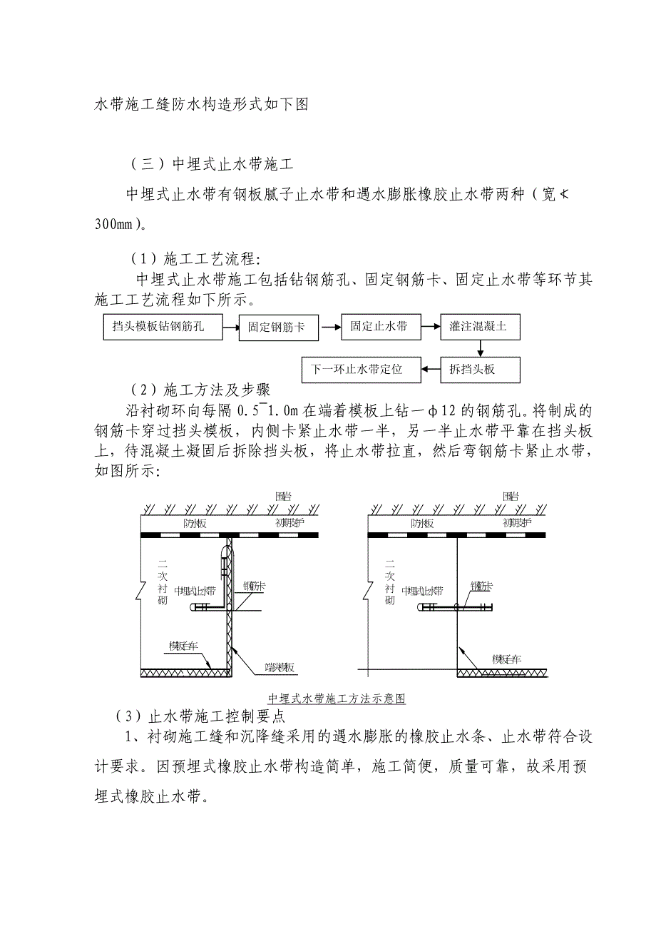 25、施工缝、变形缝防水施工作业指导书.docx_第4页