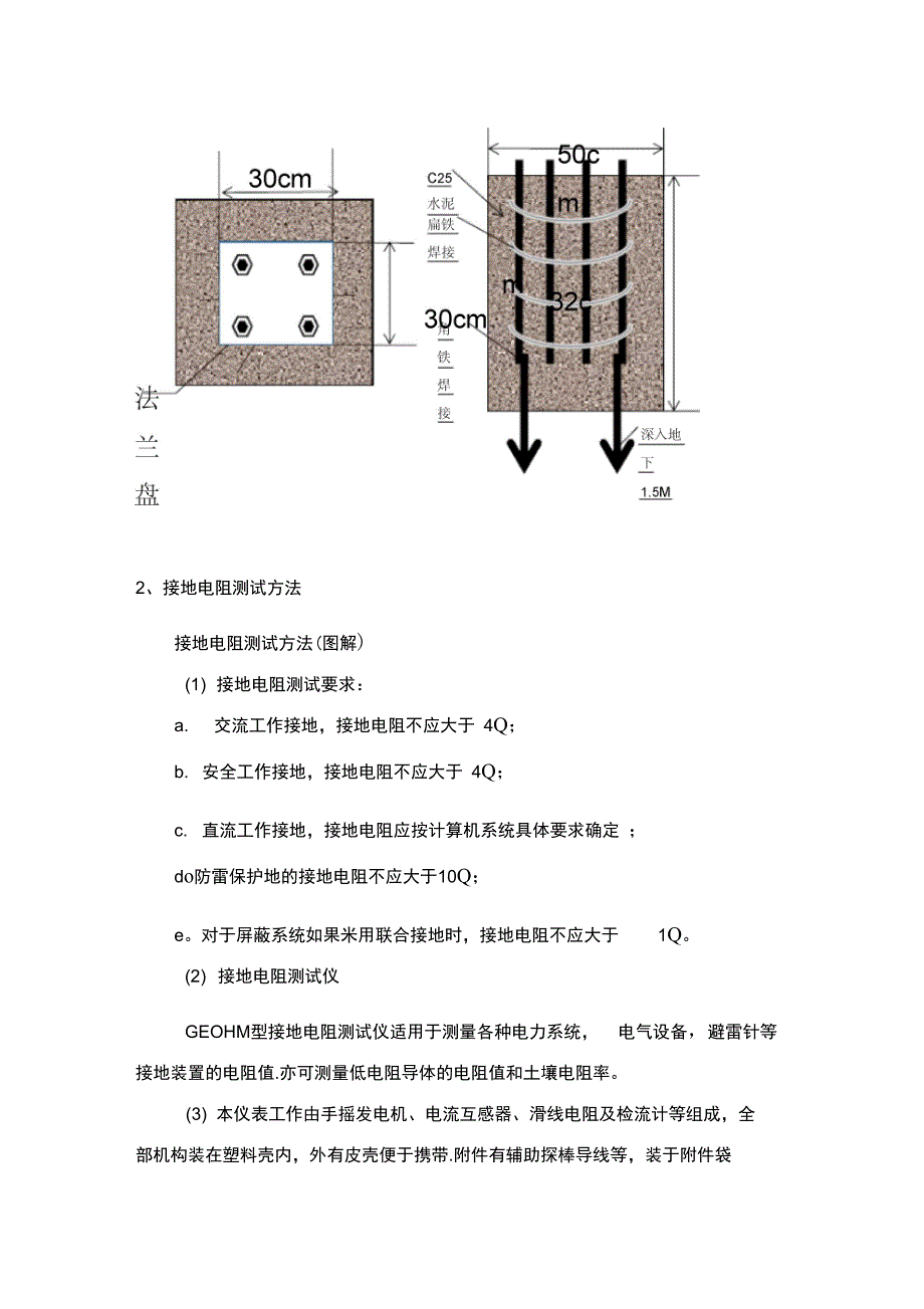 监控立杆基础施工方案(可编辑)_第3页