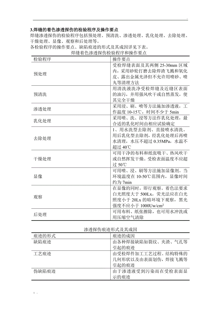 焊缝的着色渗透探伤检验_第2页