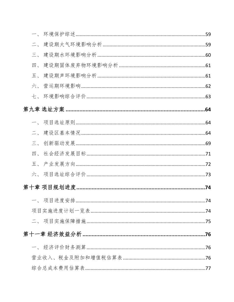 南京关于成立沉淀法二氧化硅公司可行性研究报告_第5页