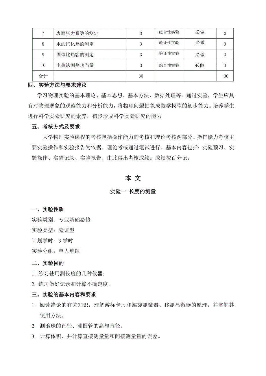 大学物理实验(电子)Ⅰ 单人单组_第2页