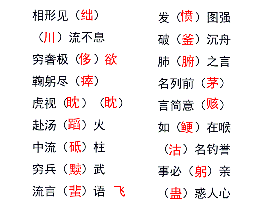 容易写错的字字形检测解析_第3页