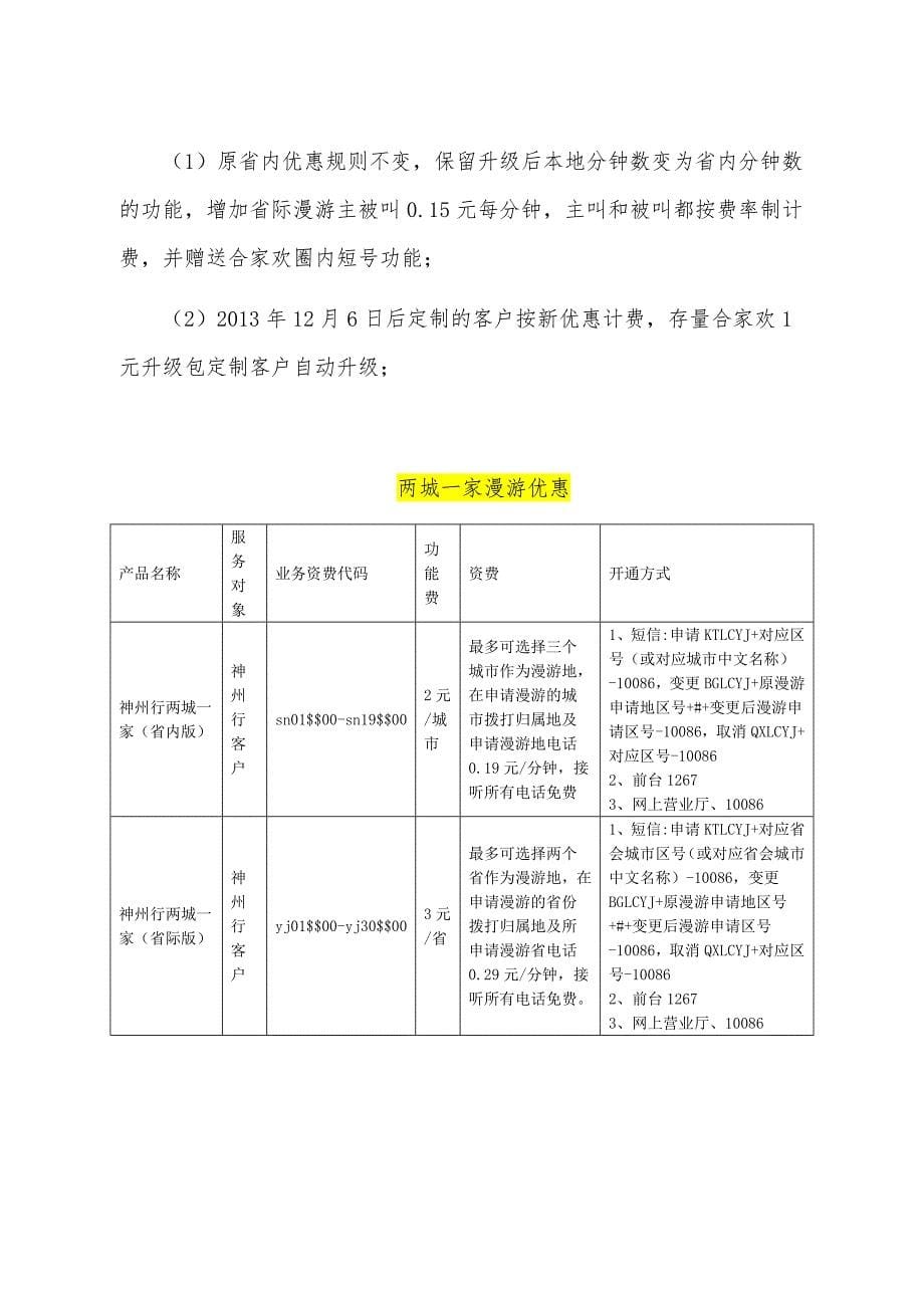 2014年春季话务营销活动业务规则.docx_第5页