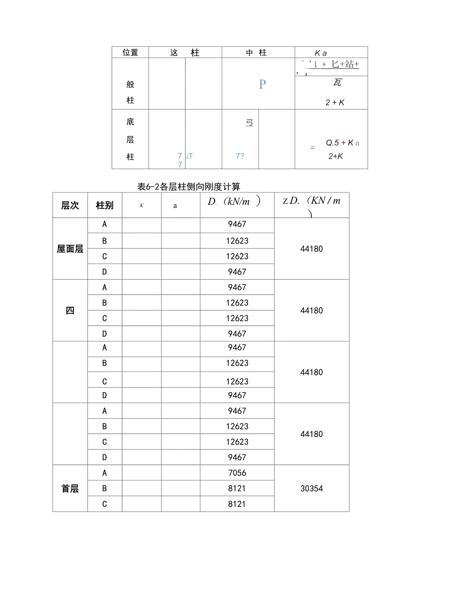 水平地震作用下的内力和位移计算_第4页