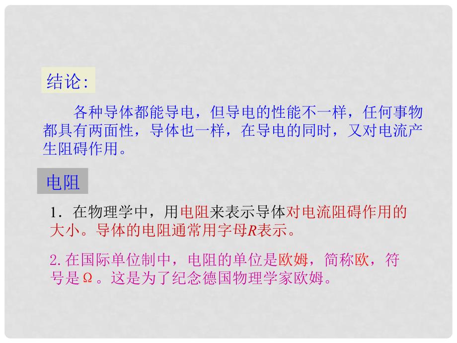 九年级物理上册 14.1 怎样认识电阻教学课件 （新版）粤教沪版_第3页