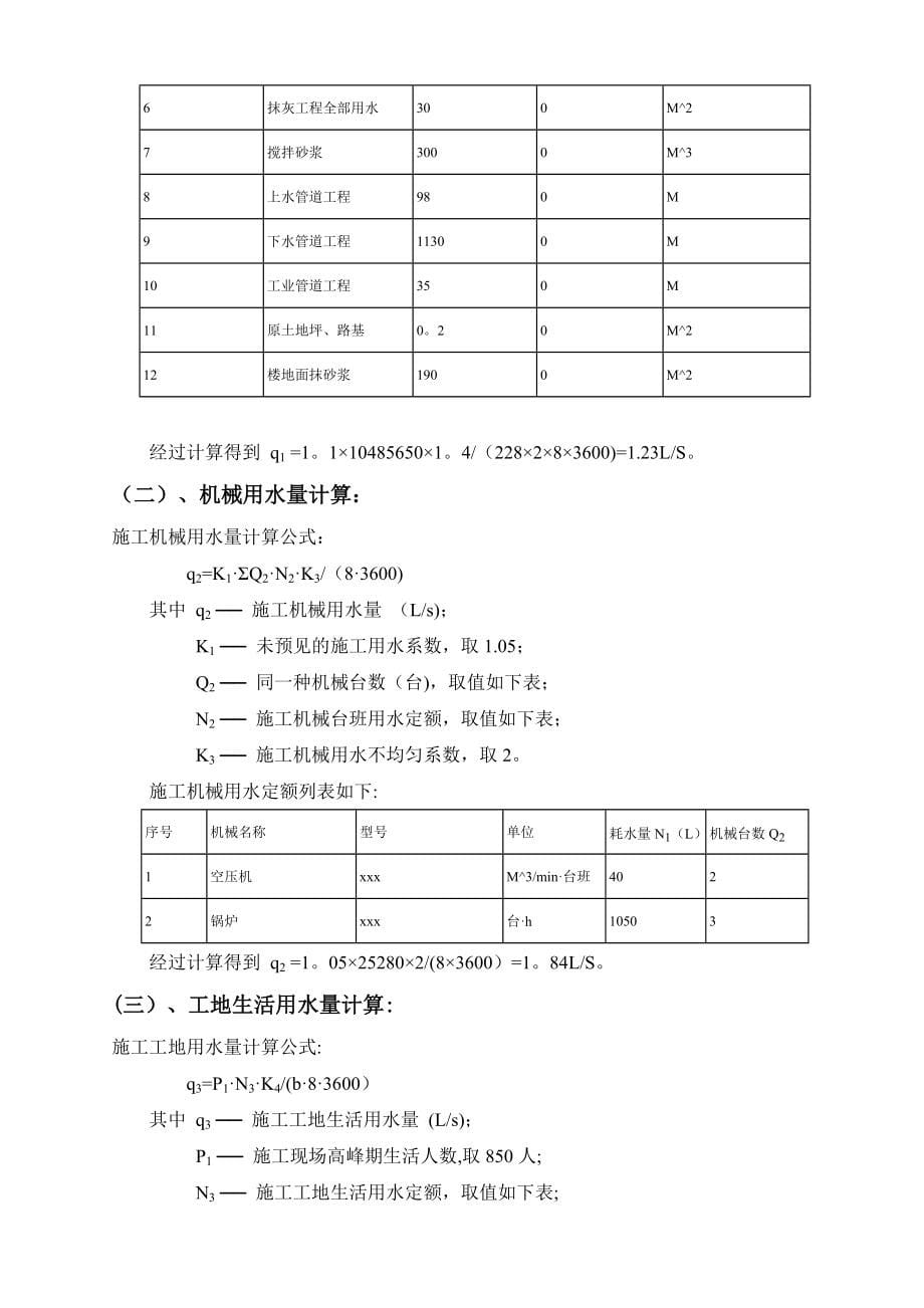 【建筑施工方案】临水临电施工方案_第5页