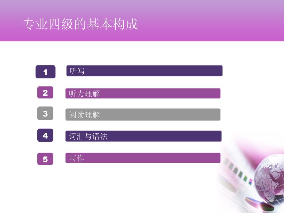 最新德语专四备考PPT课件_第2页