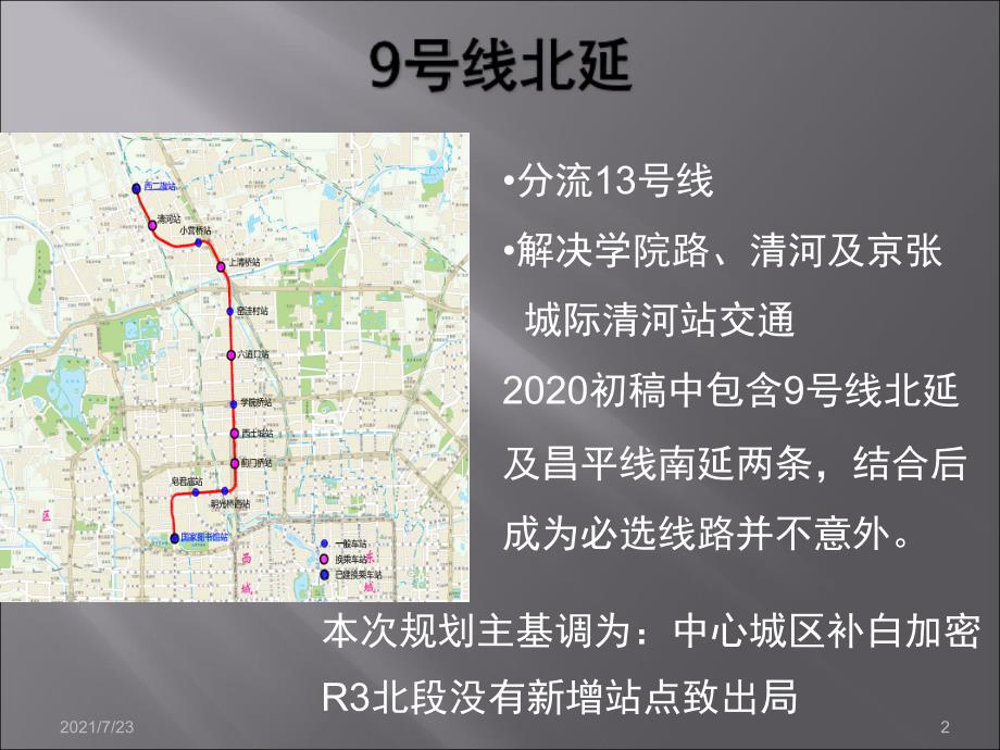 北京地铁方案规划图下PPT课件_第2页