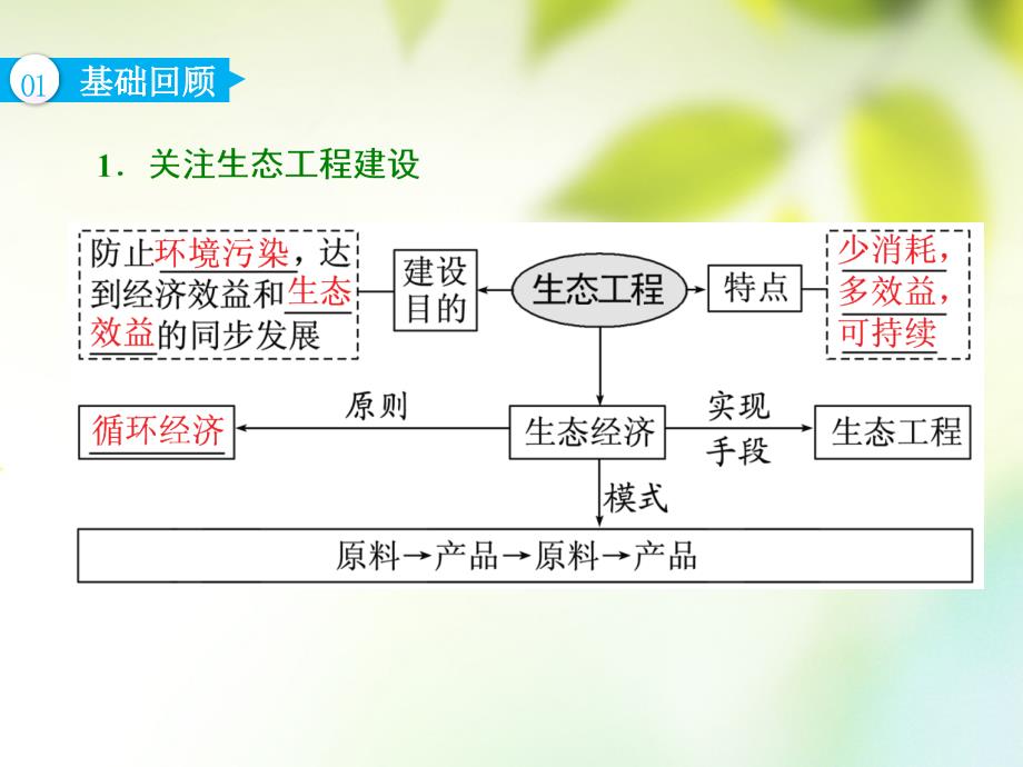 （全国通用版）2019版高考生物一轮复习 选考部分 现代生物科技专题 第4讲 生态工程课件_第3页