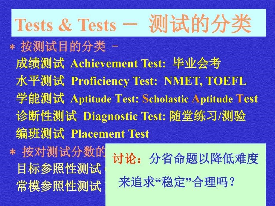 PPT了解考试,回归教学NMET分析高中英语教学反思Aug._第5页