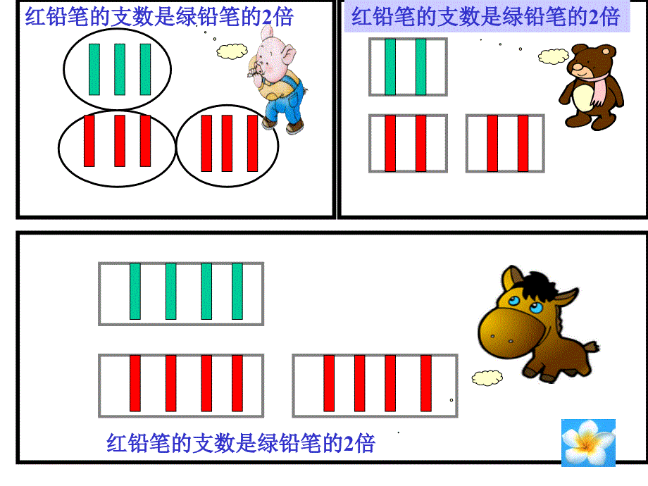 （西师大版）二年级数学上册课件倍的认识_第4页