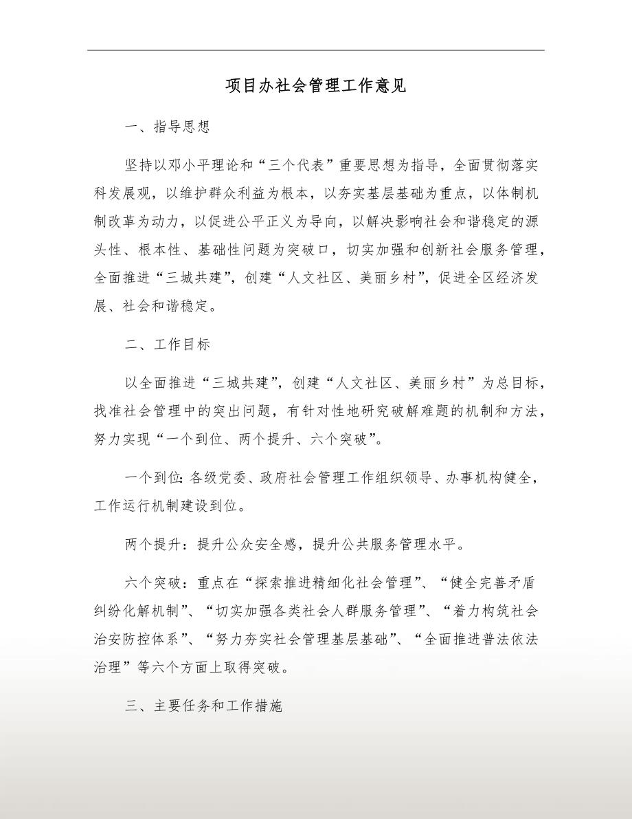 项目办社会管理工作意见_第2页