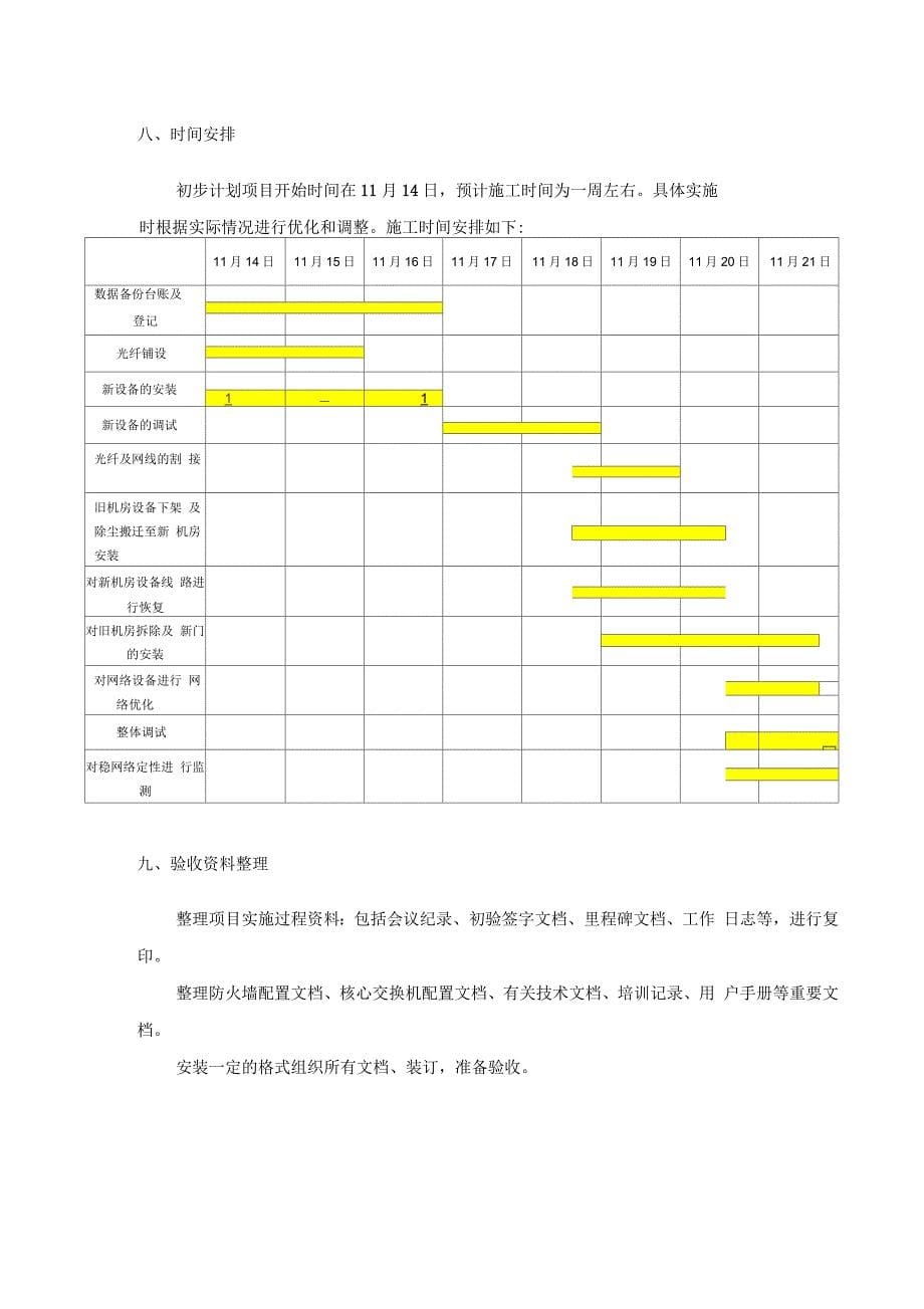 机房搬迁实施计划方案_第5页