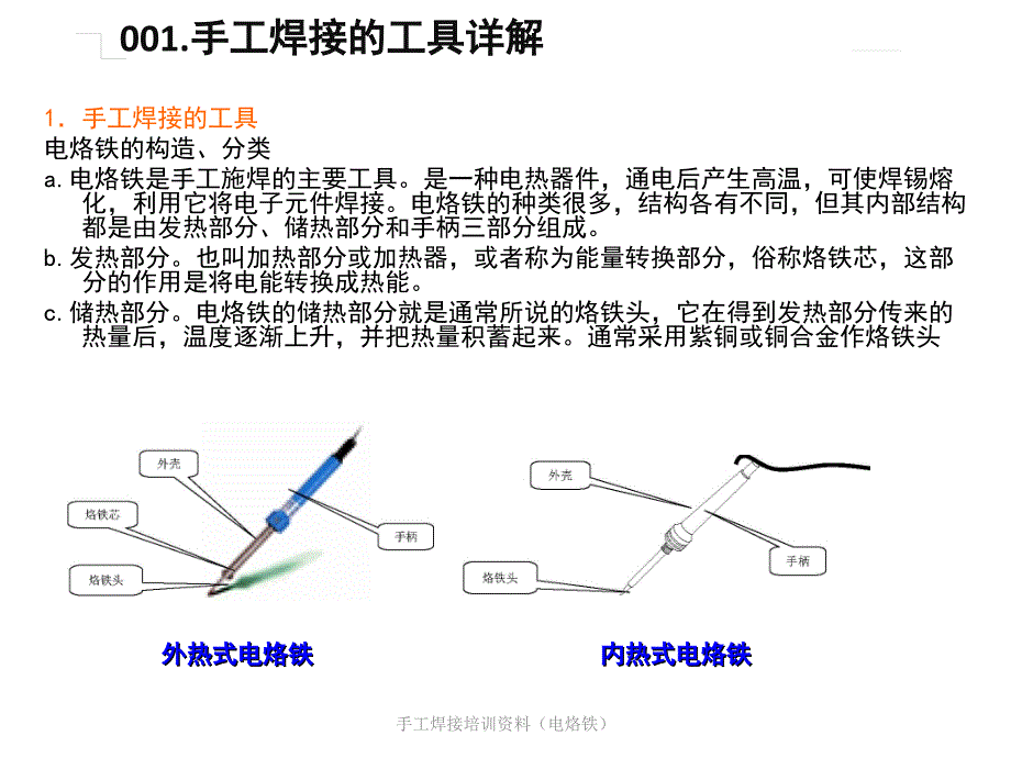 手工焊接培训资料电烙铁课件_第4页