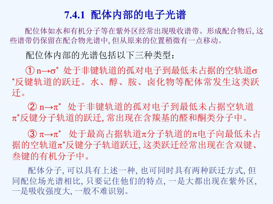 过渡金属配合物的电子光谱课件_第3页