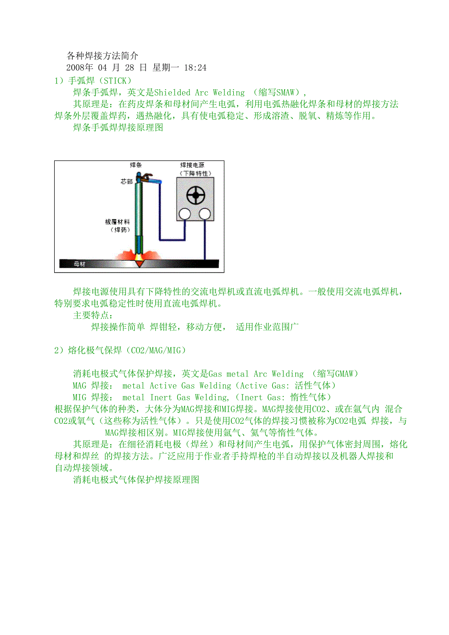 各种焊接方法简介_第1页