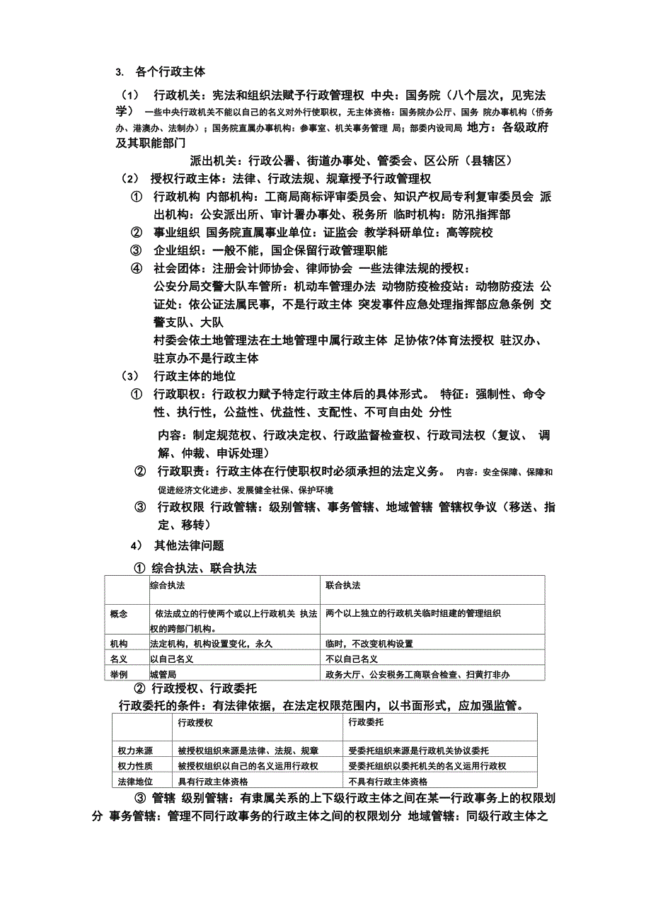 行政法学学习笔记_第4页