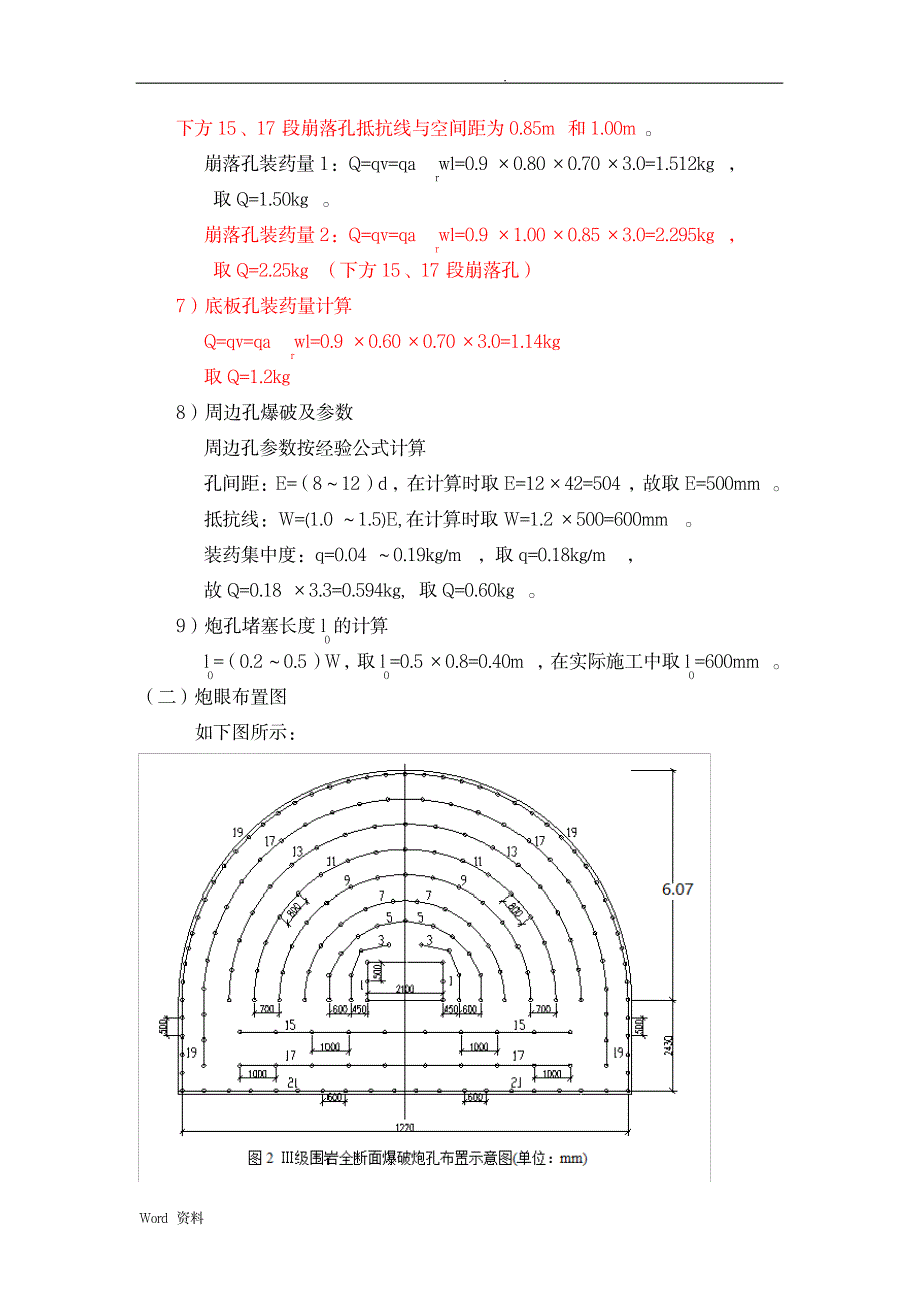 三级围岩爆破设计说明书_行业资料-矿业工程_第2页