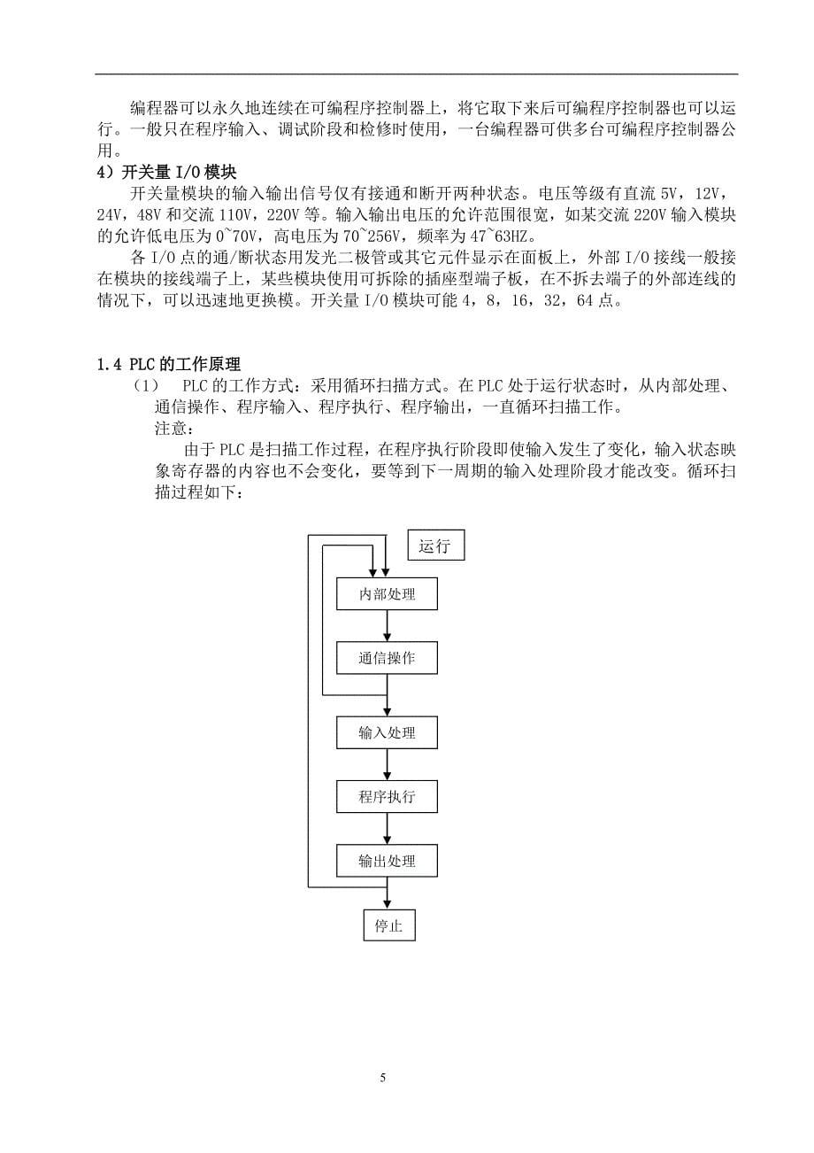 PLC毕业论文_第5页