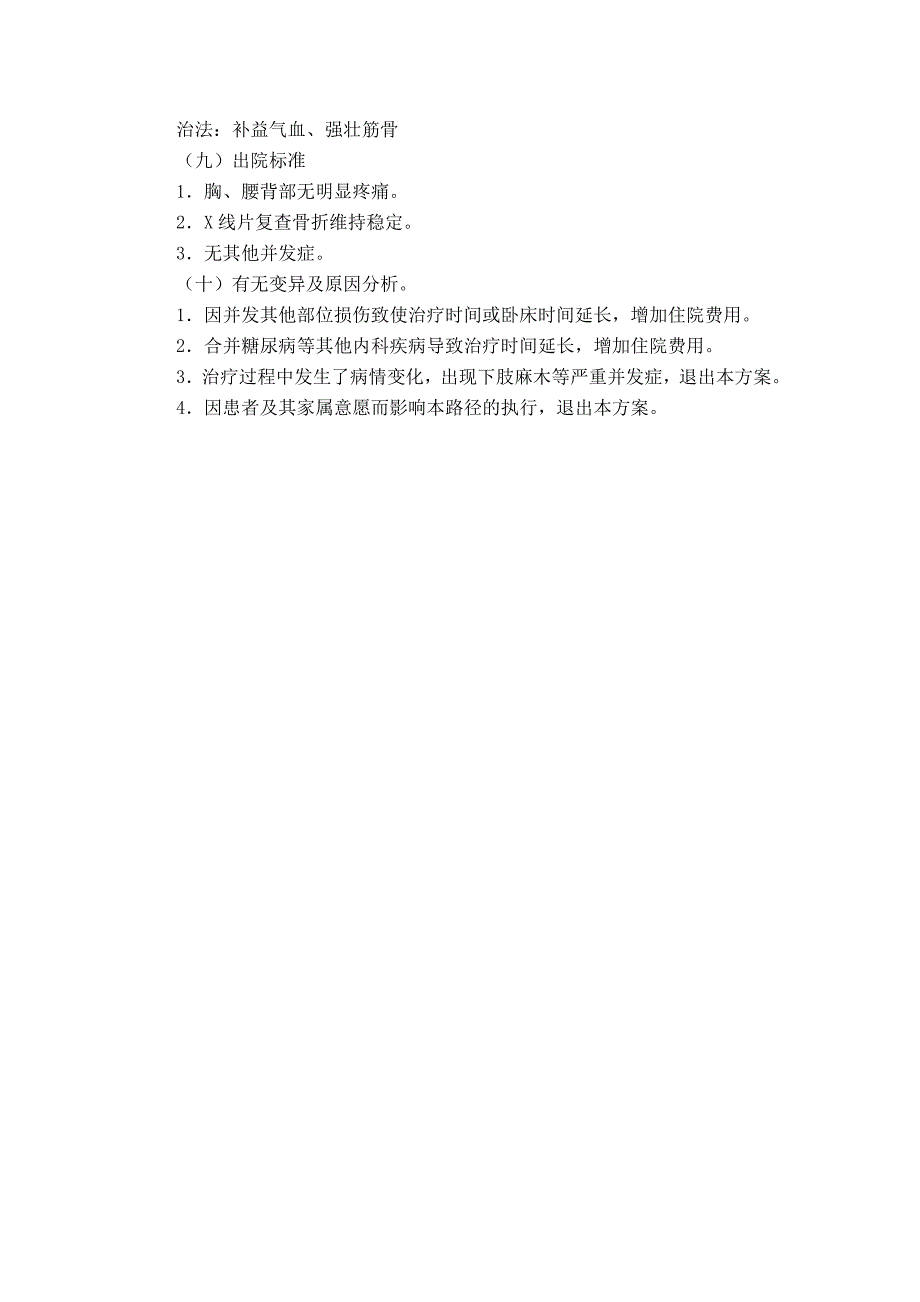 单纯胸腰椎骨折优势病种诊疗方案的实施与总结_第3页