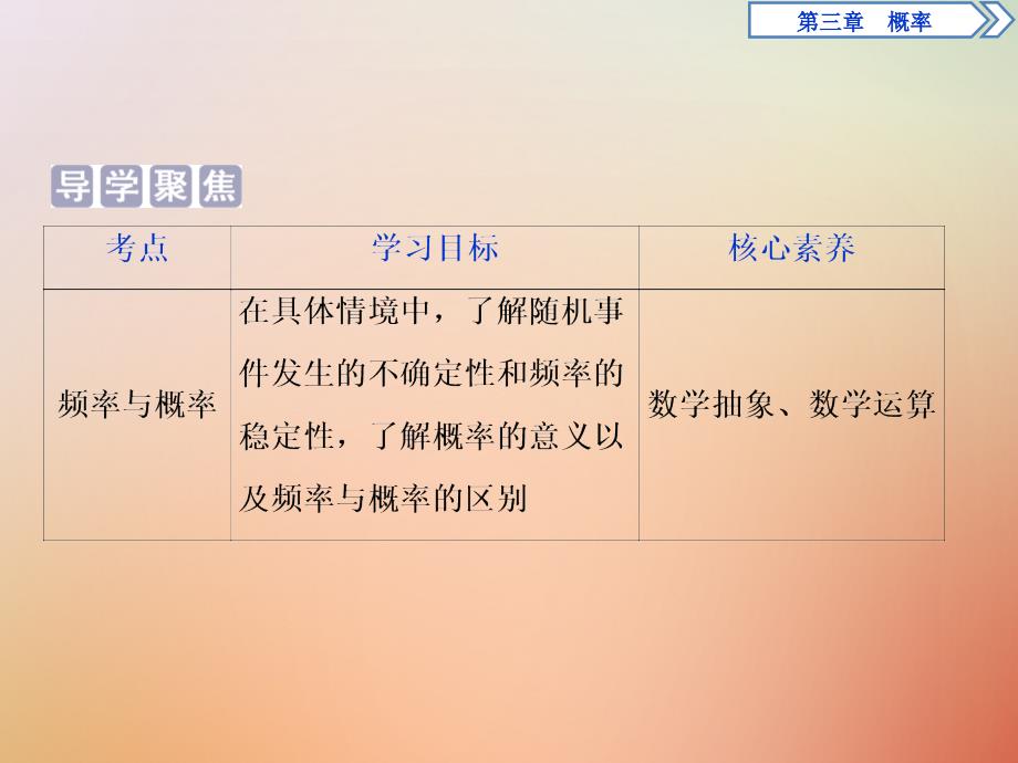 2019-2020学年高中数学 第三章 概率 3.1.1 随机事件的概率课件 新人教A版必修3_第3页