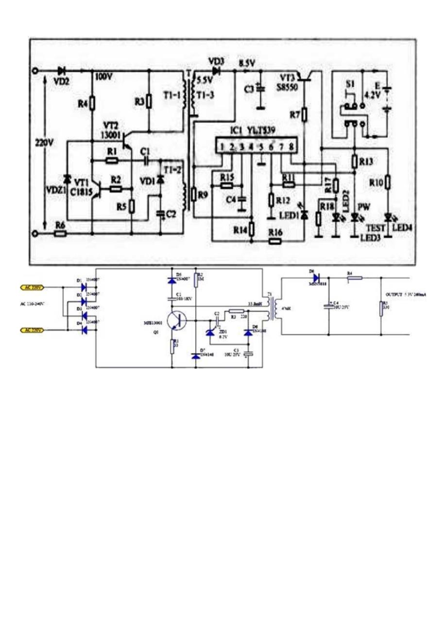 MP3手机USB充电器电路与说明_第3页