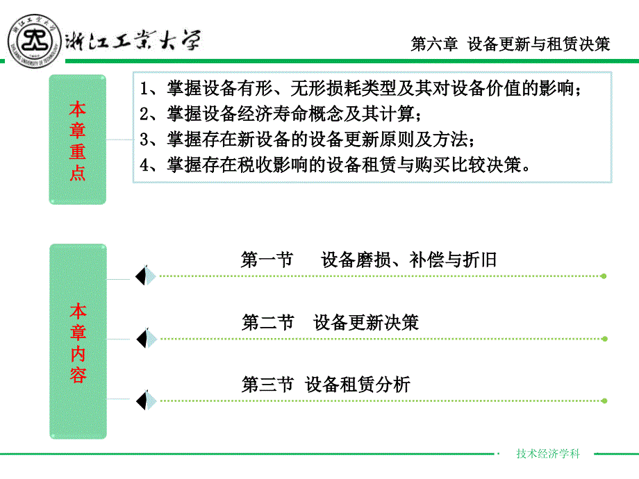 《技术经济学概论》(第四版)--第06章-设备更新与租赁决策课件_第3页