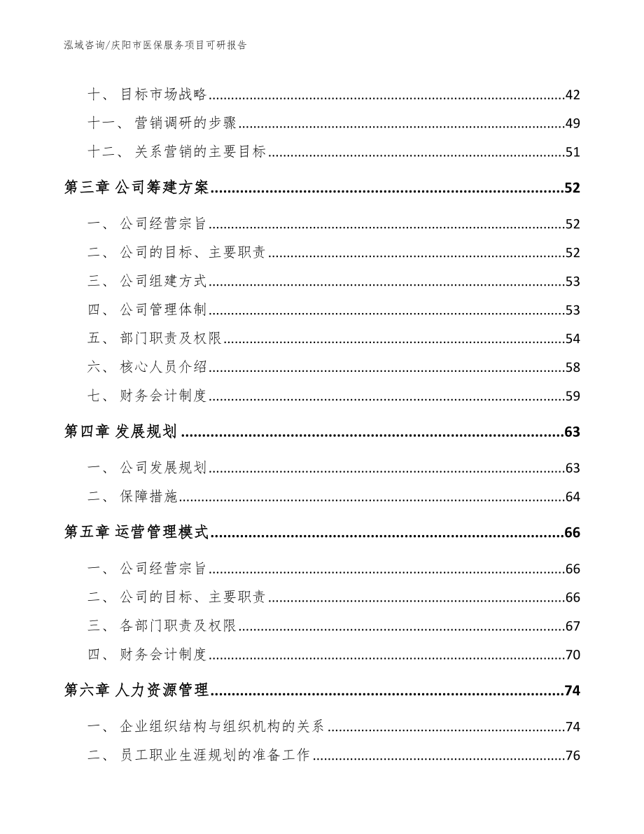 庆阳市医保服务项目可研报告（范文）_第3页