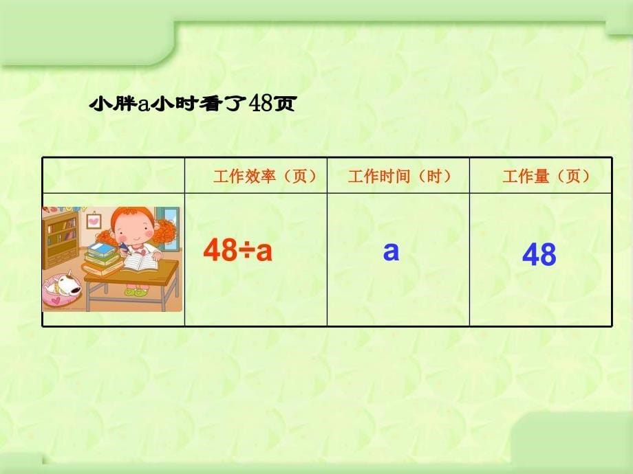 五年级上册数学课件4.1简易方程用字母表示数沪教版共12张PPT2_第5页