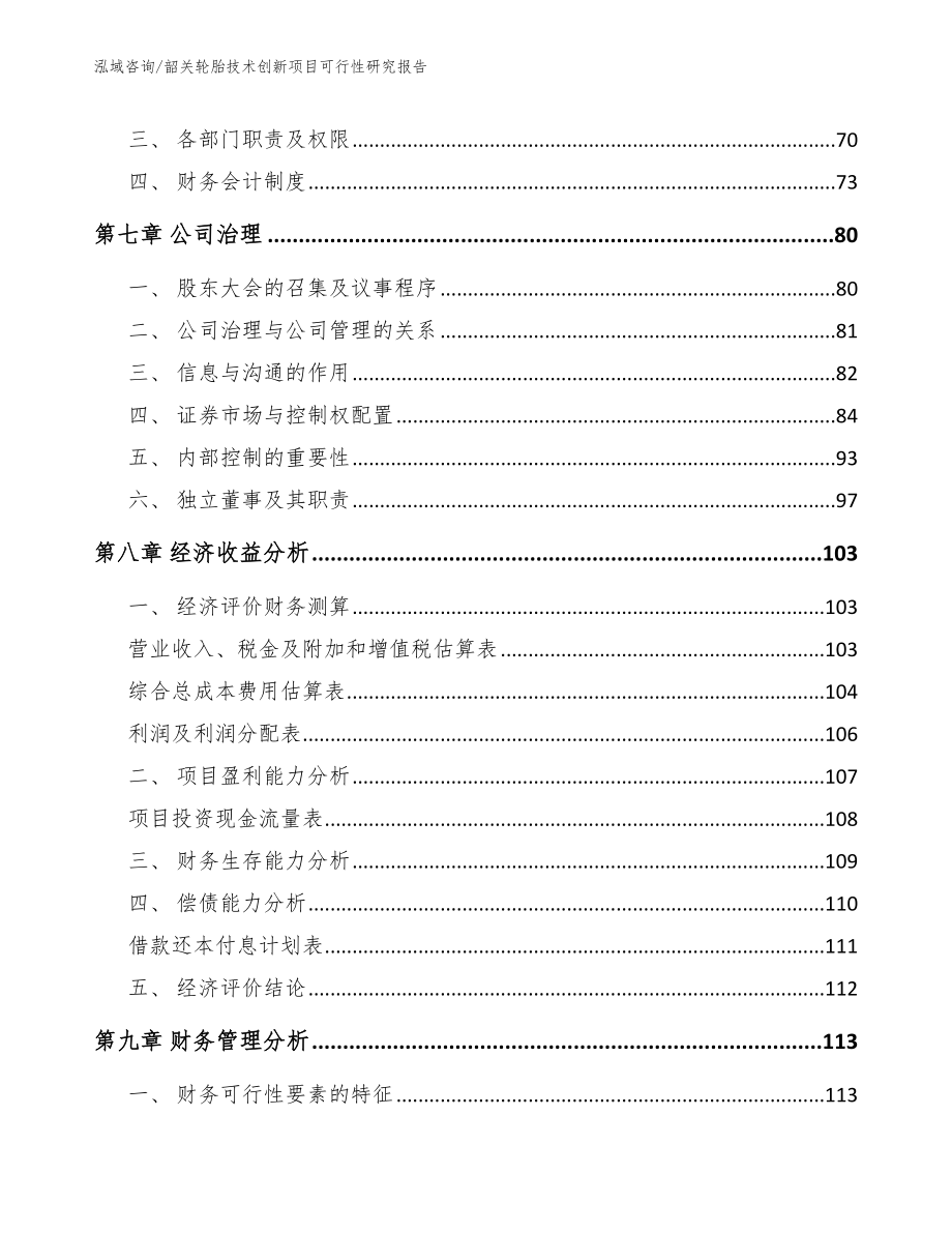 韶关轮胎技术创新项目可行性研究报告【模板范文】_第3页