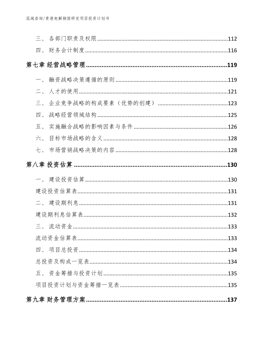 贵港电解铜箔研发项目投资计划书_第3页