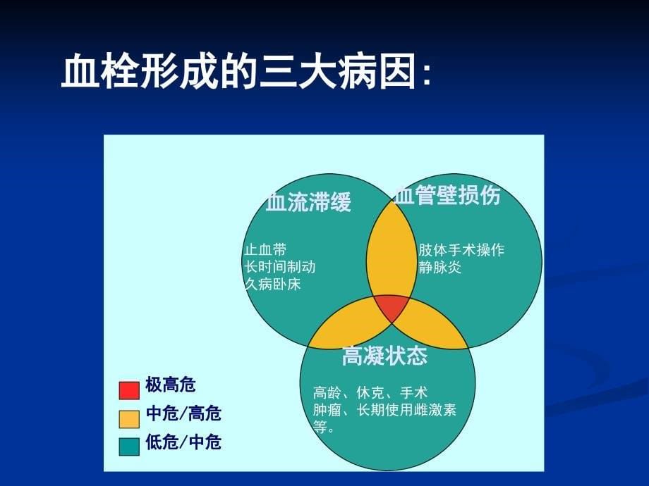 下肢深静脉血栓的形成及预防课件_第5页