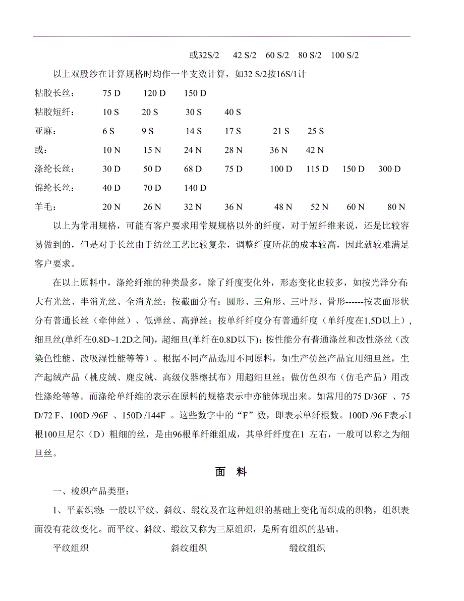 纺织面料基础知识_第3页