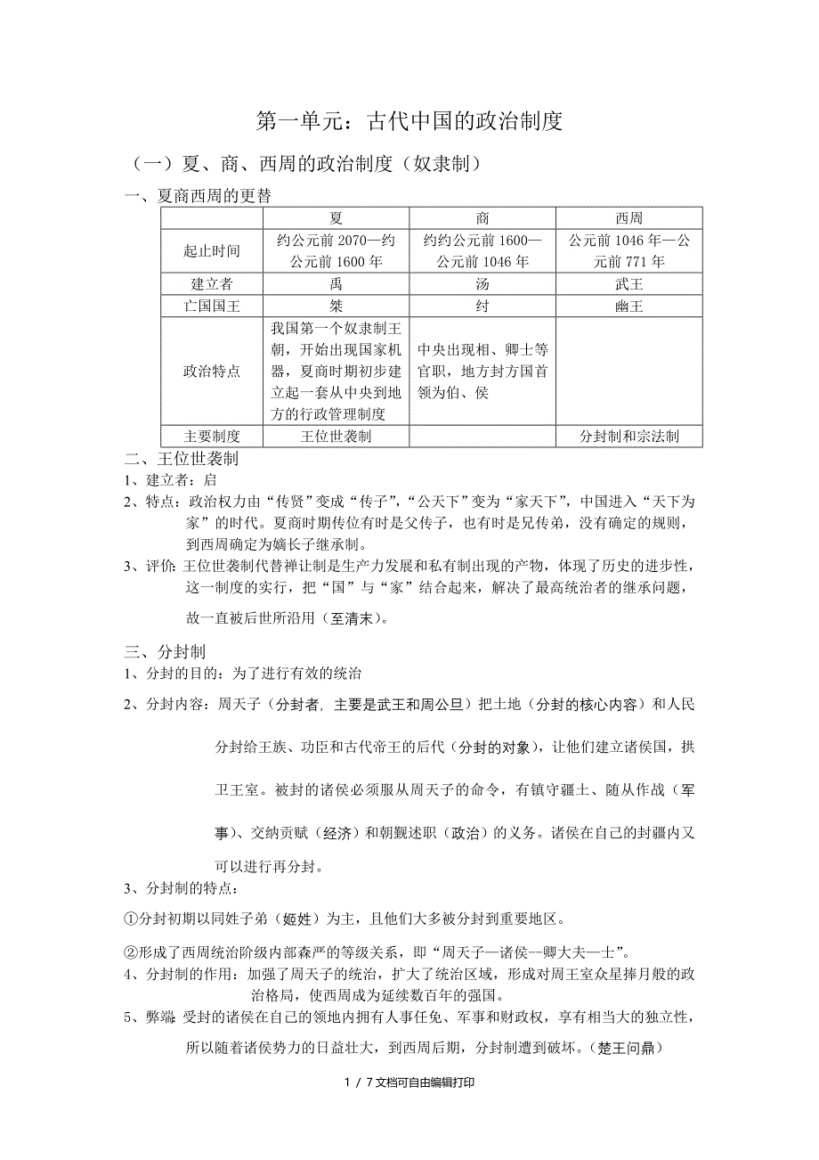 古代中国的政治制度_第1页