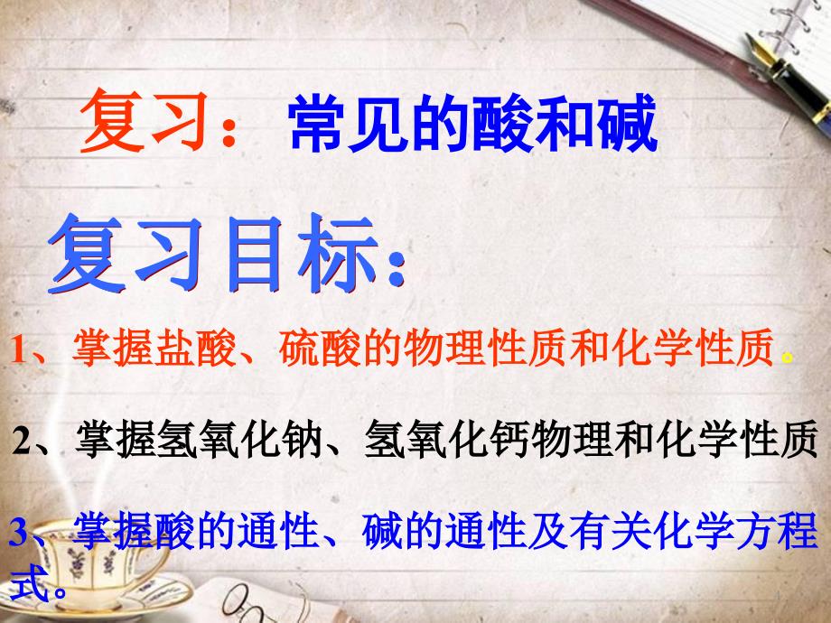 人教版九年级下册化学第十单元复习课件共47张PPT共47页_第4页